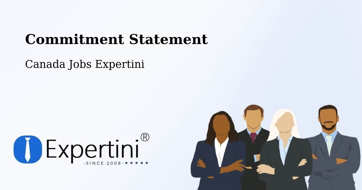 Commitment Statement - Canada Jobs Expertini